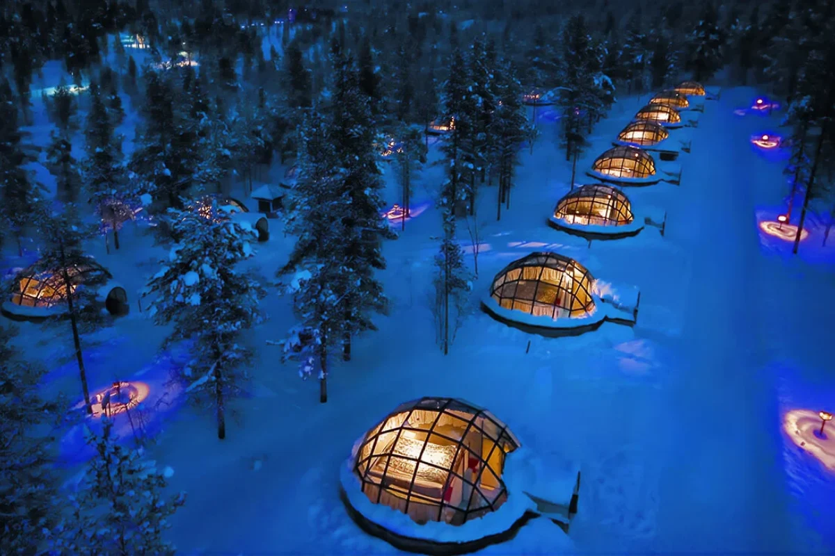 Aurora Igloo & Snowmobile Experience